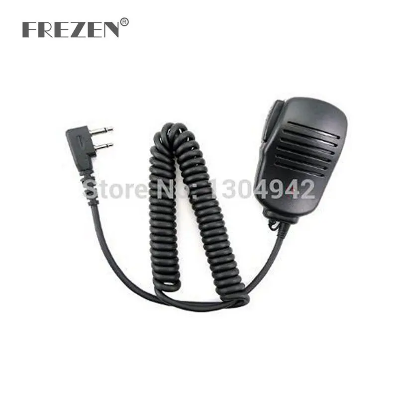 Altoparlante Tenuto In Mano Del Microfono Del Microfono Della Spalla Per Il Pin Bidirezionale Della Radio 2 Di Icom Yaesu Vertex Ic-F10/F11/F12/F20/21