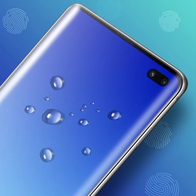 9H 3D изогнутое матовое закаленное стекло для samsung Galaxy S10 Plus матовая защитная пленка