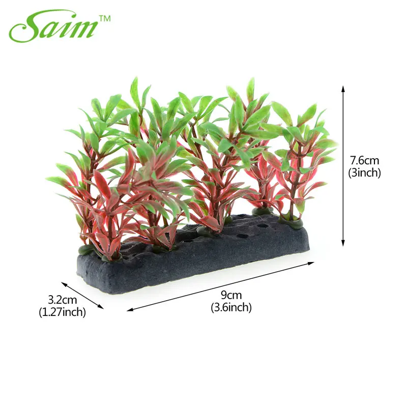 Saim аквариумные растения Украшение аквариума Декоративные искусственные
