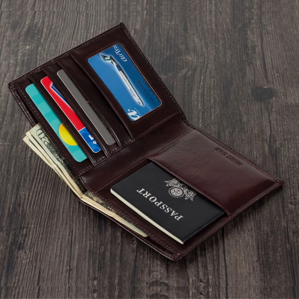 Кожаный чехол для паспорта Magic Tale дорожный держатель документов мужчин и женщин