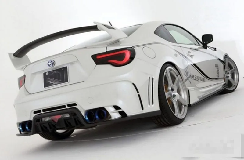 Для Subaru BRZ или для Toyota 86 GT86 задний багажник спойлер GT Стиль FRP материал Неокрашенный праймер цвет украшение в виде хвостового крыла