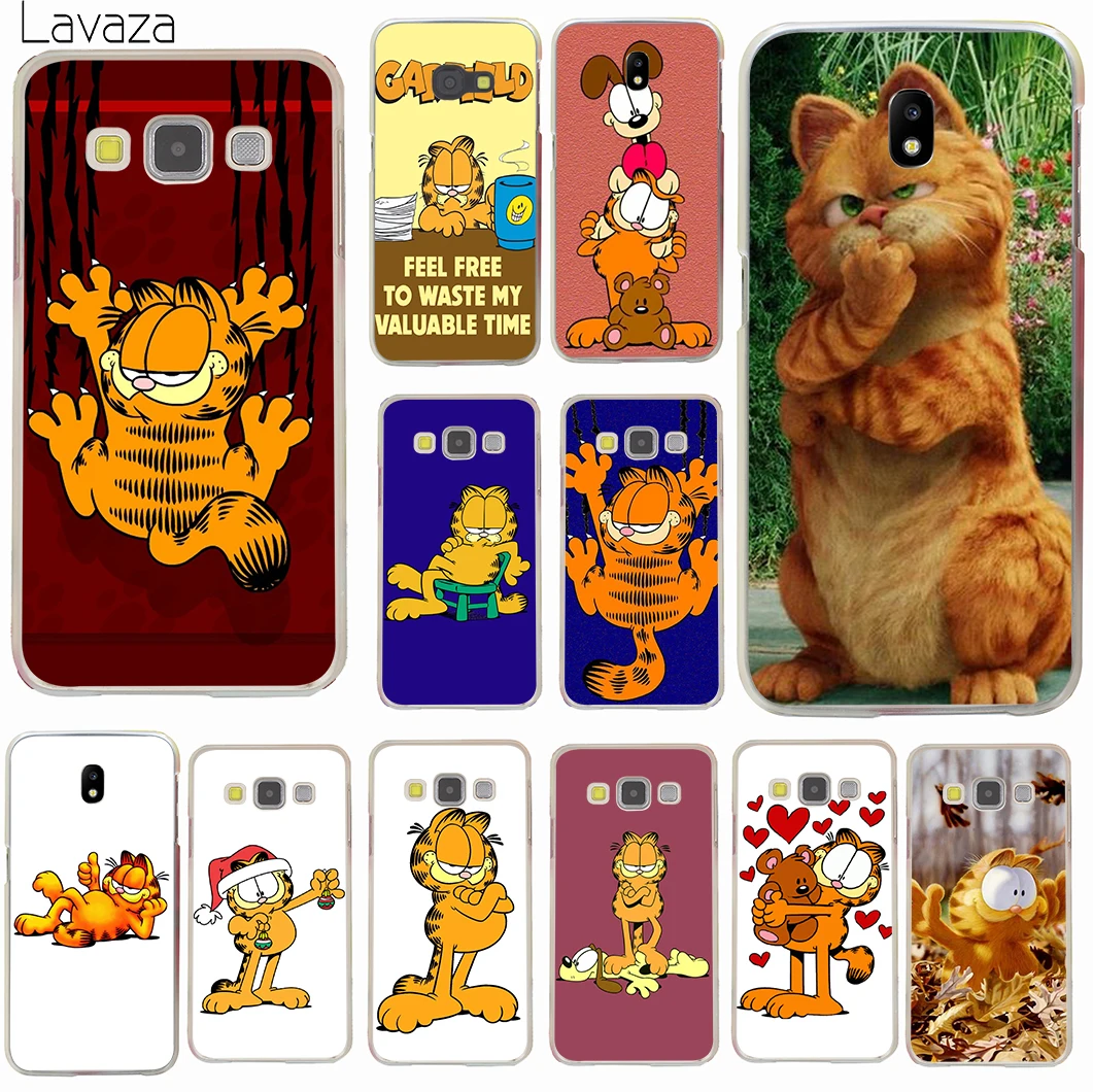 Милый мультяшный чехол Lavaza garfield для телефона Samsung Galaxy J8 J7 Duo J6 J5 J4 Plus 2018 2017 2016 J2 J3 EU US