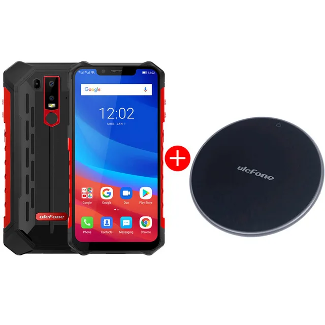 Фиолетовый Ulefone Armor 6E водонепроницаемый IP68 NFC прочный мобильный телефон Helio P70 Otca-core Android 9,0 4 Гб+ 64 Гб Беспроводная зарядка 4G смартфон - Цвет: Фиолетовый