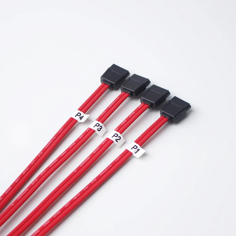 ULT BEST Mini SAS 36Pin SFF 8087 Male to 4 SATA 7Pin female Cable Host/контроллер до Target/Backplane 0 5 M Red|mini sas|4 satasata male