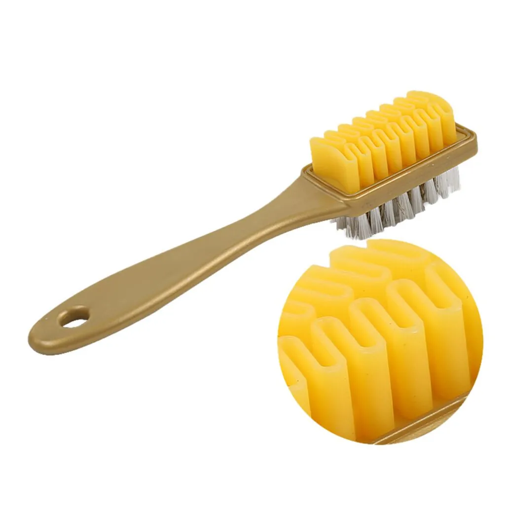 Щетка для обуви, щетка для обуви, замша, специальная щетка для обуви, мягкая резиновая щетка для очистки обуви, тренажер для обуви, Schoenlepel Shoehorn