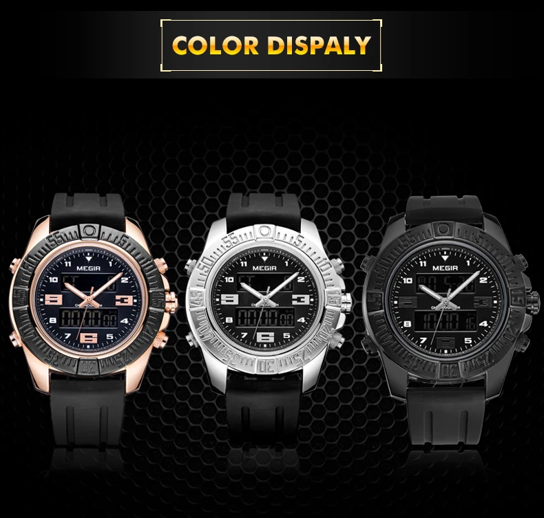 MIGRE Men Military Army Men Watch Reloj Hombre Led Digital Sport Wristwatch Men Gift Analog Automatic Watches Male Clock
