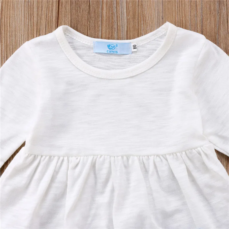 Комплект летней одежды для девочек из 2 предметов детская туника маленьких