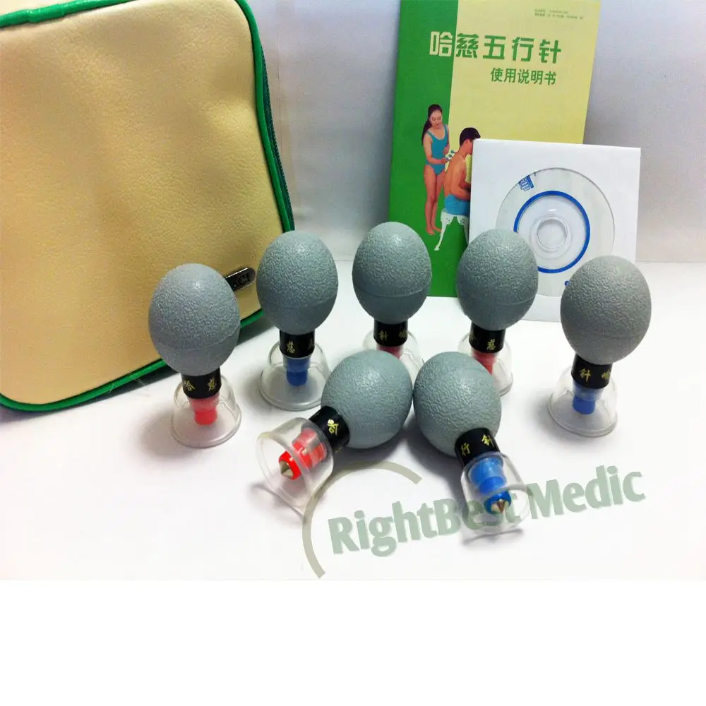 HACI 18 чашек Магнитная Акупрессура набор магнитных присосок для всасывания