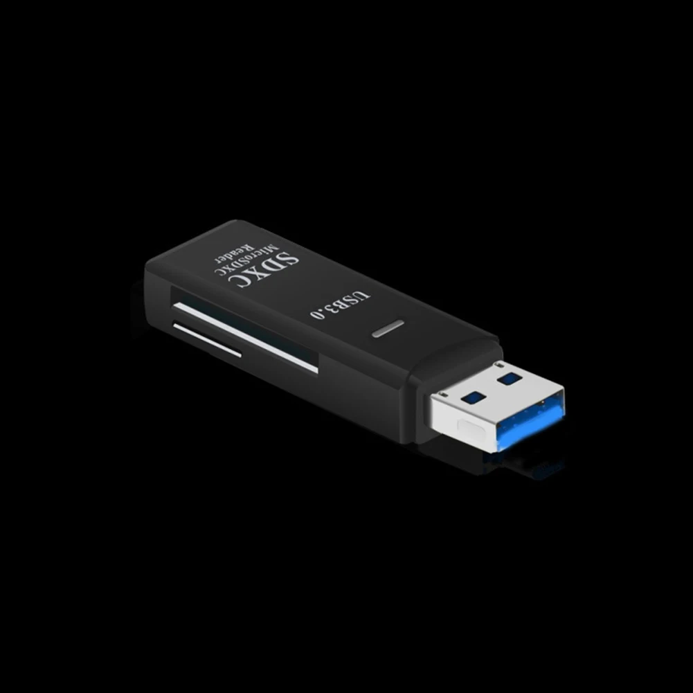 USB 3 0 SD кардридер для карт памяти высокоскоростной прочный адаптер Micro SDXC TF GDeals |