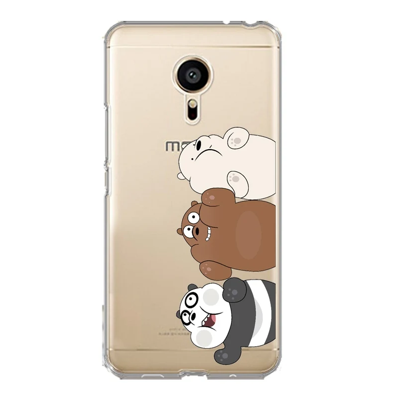 Мягкий прозрачный чехол из ТПУ для телефона meilan MX6 pro6 U20 U10 A5 M5 M5S E E2 Bear Coque Kumamoto Flora