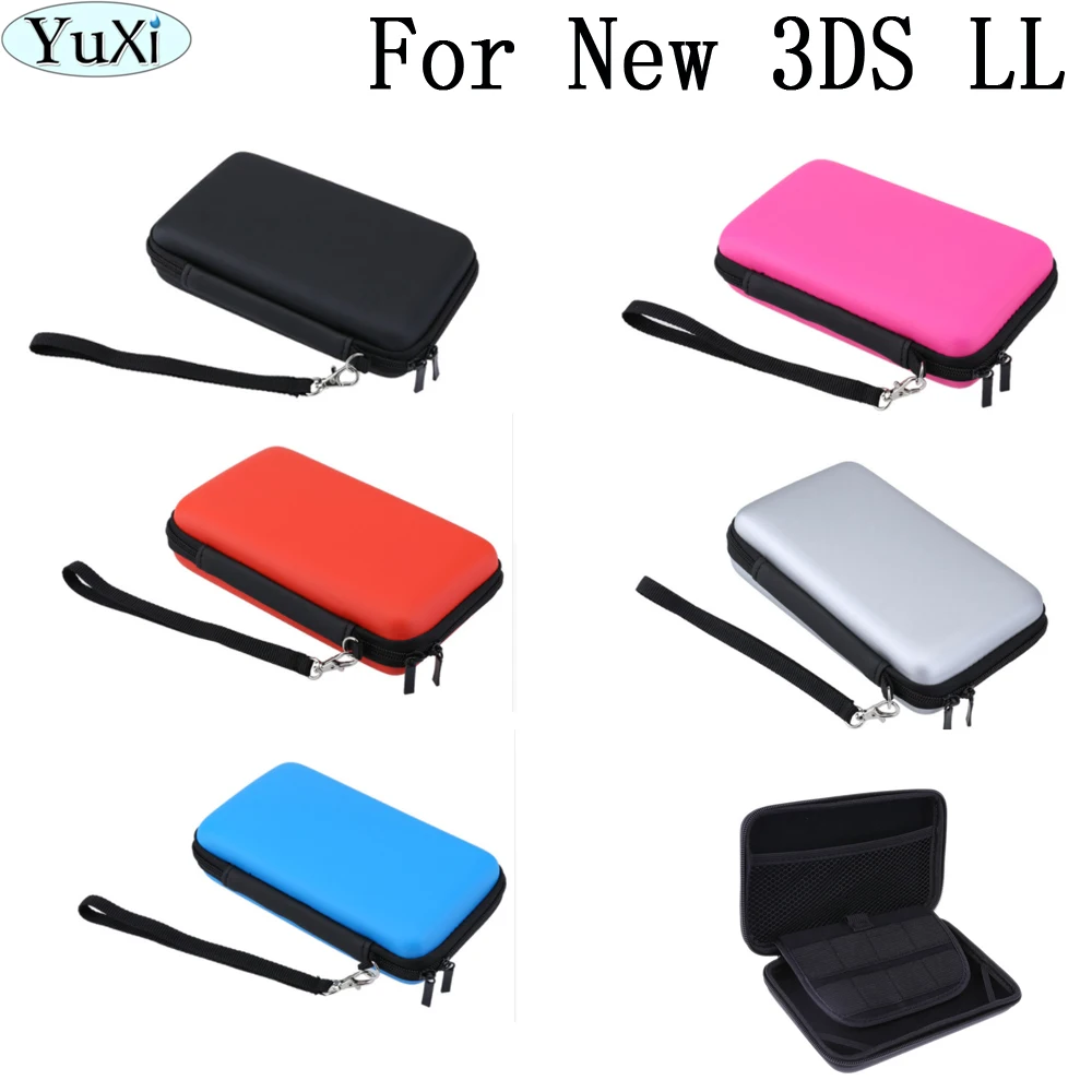 

YuXi EVA Skin Protective Hard Case Carrying Bag Pouch with Strap for Nintend NEW 3DS LL XL