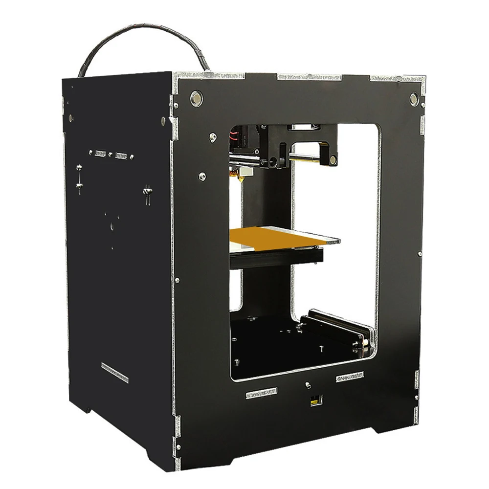 Anet A3 3d принтер 150x150x150 мм Высокая точность полностью алюминиевая пластиковая