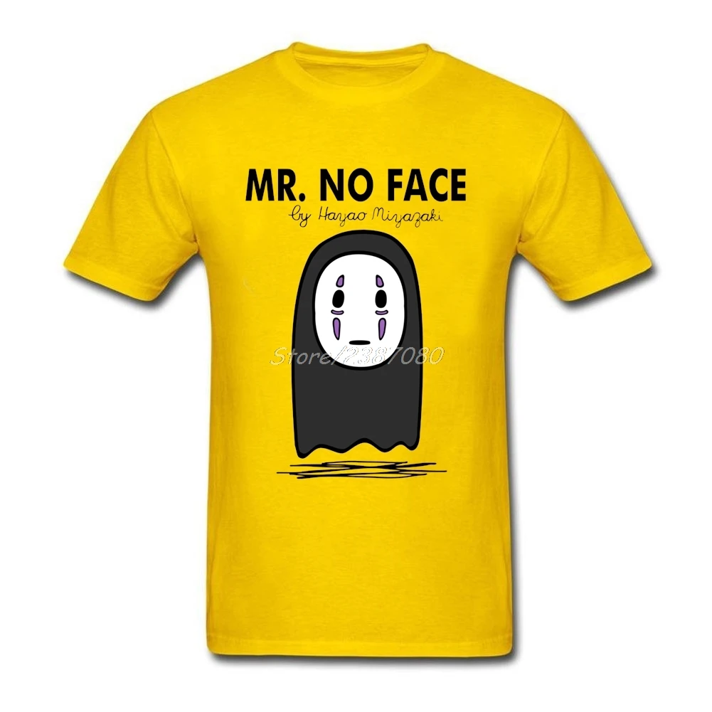 Футболка с надписью Mr.No Face Away большие размеры индивидуальные футболки коротким