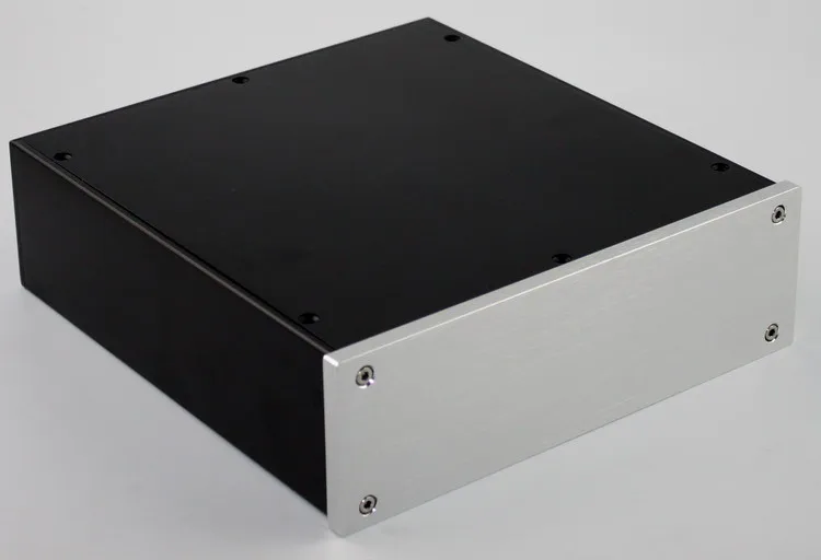 Корпус с усилителем из алюминия 230*215*70 мм корпус для наушников DAC Box WA35 |
