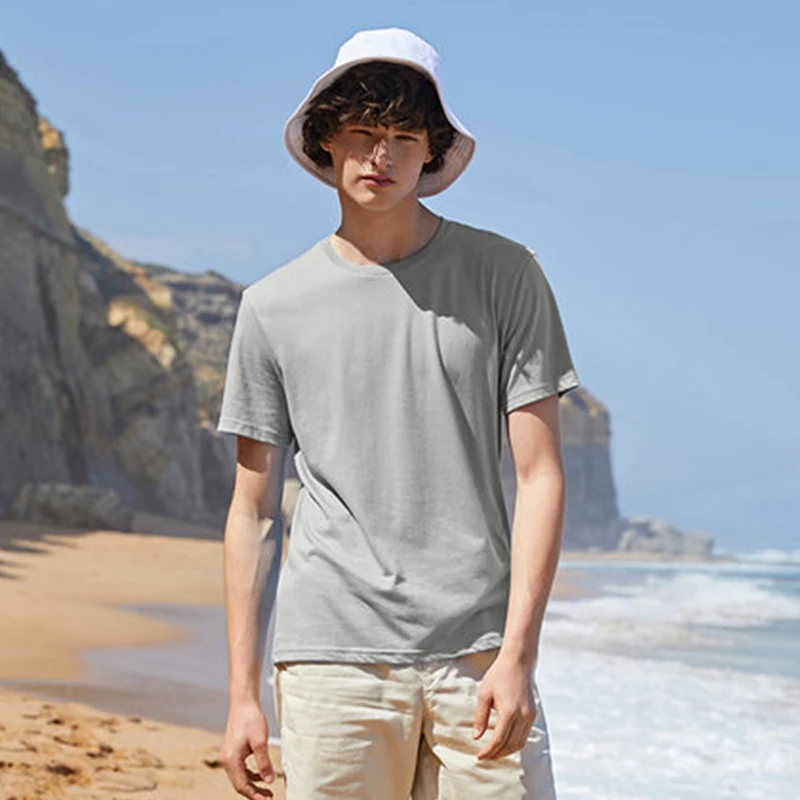 SEMIR, Мужская футболка, мода, футболки мужские, хлопок, белая футболка, Повседневная летняя футболка, мужские футболки, Camiseta Masculina, одежда, Топ