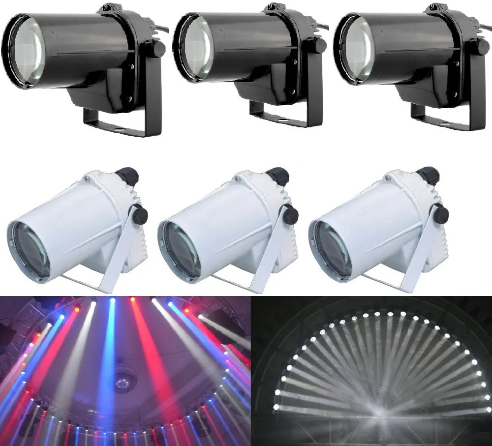 6 шт./партия хит продаж DJ Light 5 Вт светодиодные точечные светильники красный