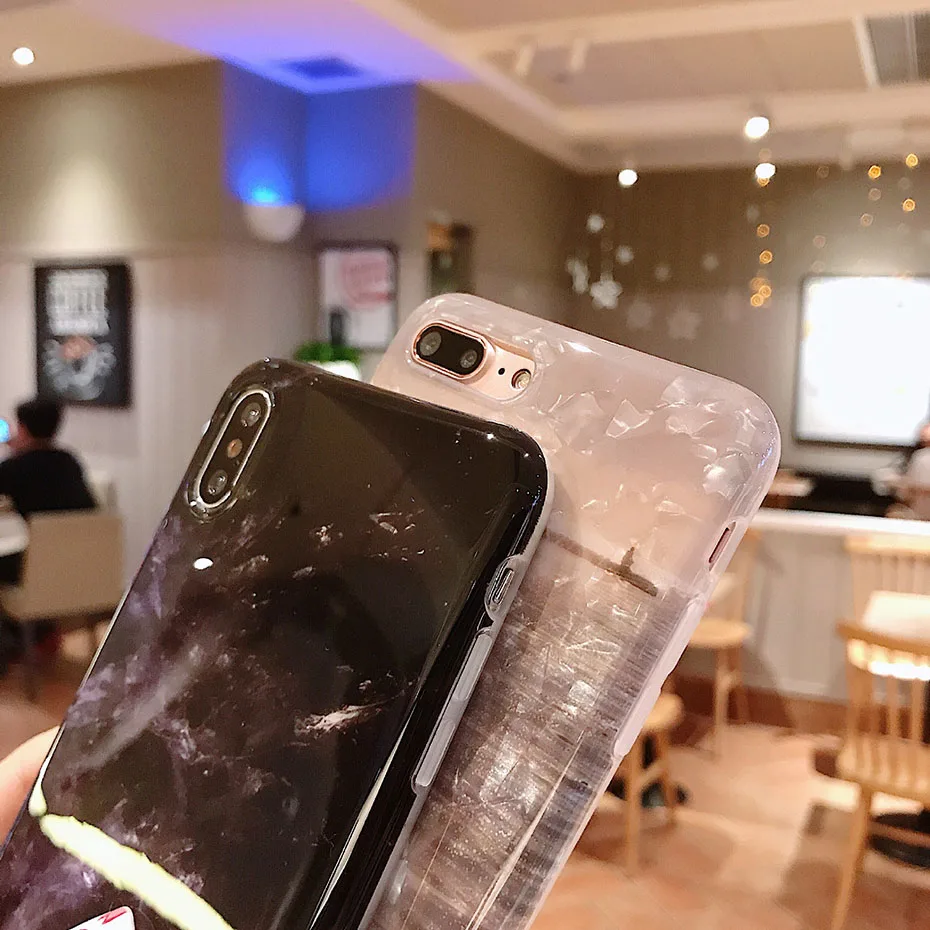 Силиконовый чехол для iPhone 8Plus совместимый 7Plus 6 6s plus 7 8 X XS XR XSMAX мягкий \ Матовый ТПУ