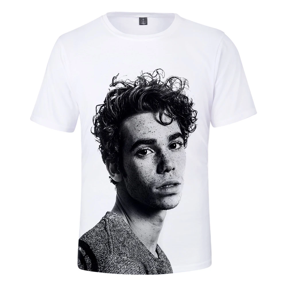 Мужская Уличная футболка cameron boyce мужская и женская летняя модная в стиле хип-хоп