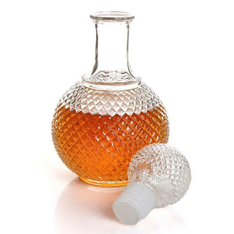 С украшением в виде кристаллов Виски Ликер бутылка-декантер вина выстрел Стекло