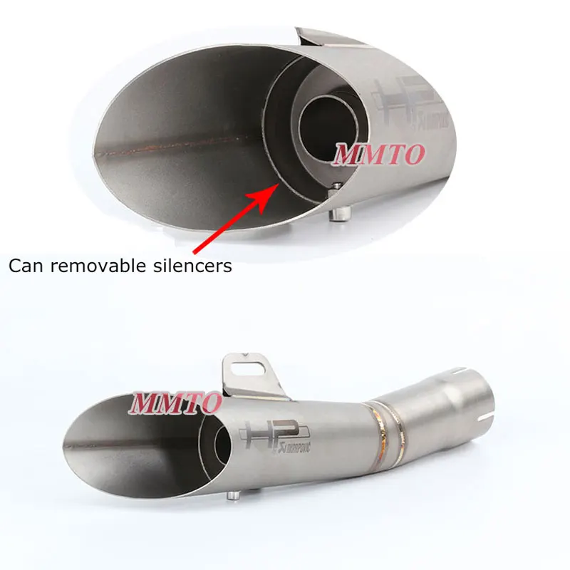 Выхлопной мотоцикл Akrapovic Escape Moto GP скутер hp Глушитель Трубы дБ убийца для ATV Байк R6