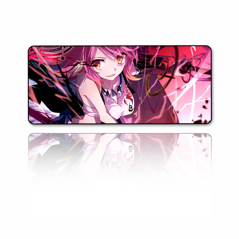 Большой коврик для мыши QQQRGB 70x30 см XL с японским аниме игровой симпатичный подарок