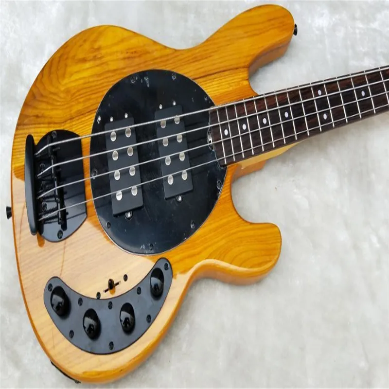 Заводская магазин 2018 Новый Одежда высшего качества Ernie Ball Music Man Stingray черный