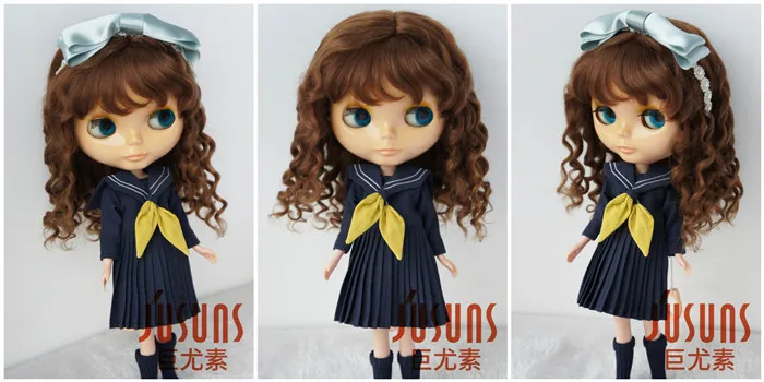 JD162 1/3 BJD парики, романтические Sauvage парики из мохера для кукол 8-9 дюймов SD кукла аксессуары
