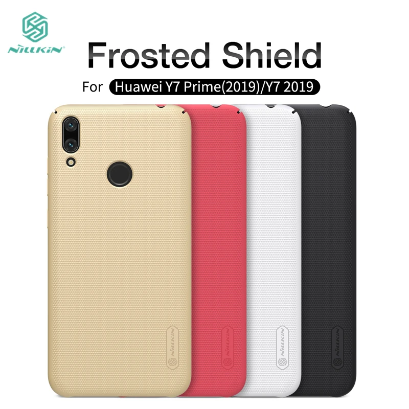 Nillkin для Huawei Y7 Prime чехол жесткий чехол из поликарбоната матовый щит ультра тонкий чехол для телефона Huawei Y7 задняя крышка Щит