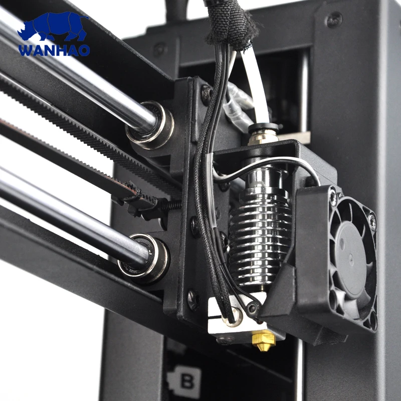 Wanhao Дубликатор i3 мини 3d принтер, DIY 3d принтер с более дешевой/низкой ценой, настольный FDM 3d принтер с поддержкой PLA нити