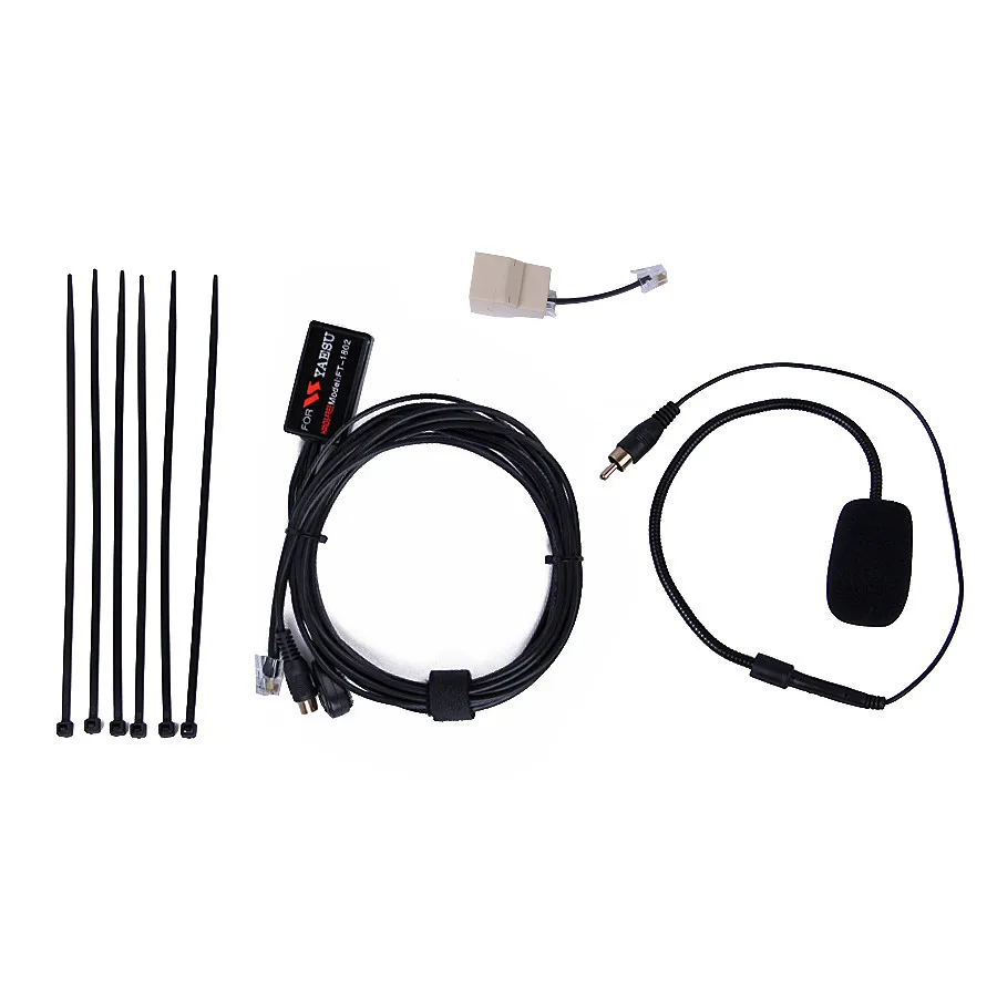 Черная Улучшенная 6 ядерная гарнитура YIDATON PTT MIC Hands free для Yaesu Radio FT