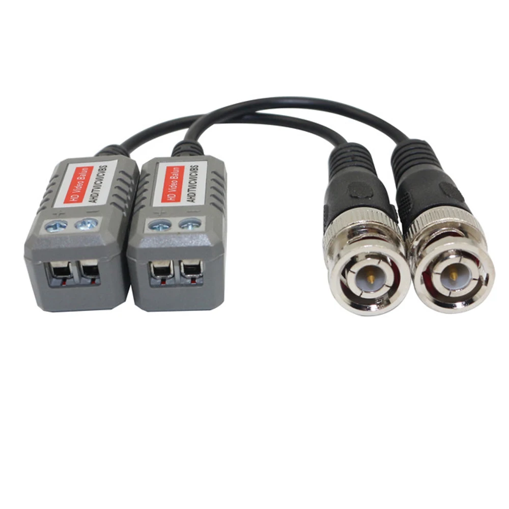 6 пар HD 720P 1080P CVI TVI AHD Video Balun Coax BNC к UTP CAT5 для HD-камеры видеонаблюдения | Безопасность