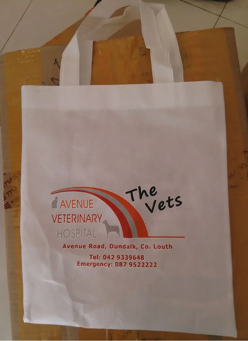 

Custom printing logo gift shopping non woven bag