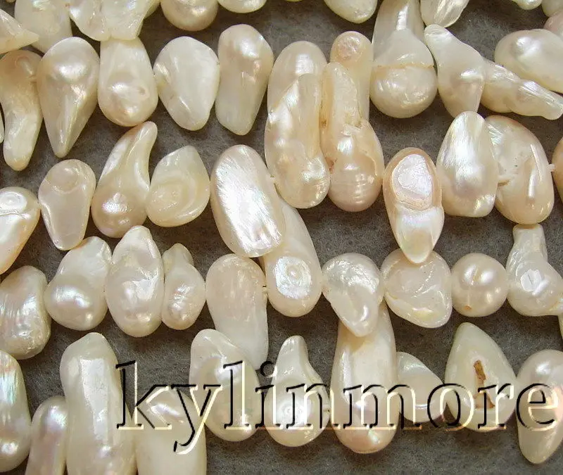 Оптовая продажа 5 стрд 7x11 мм белые жемчужные бусины|loose beads|bead wholesalewholesale beads |