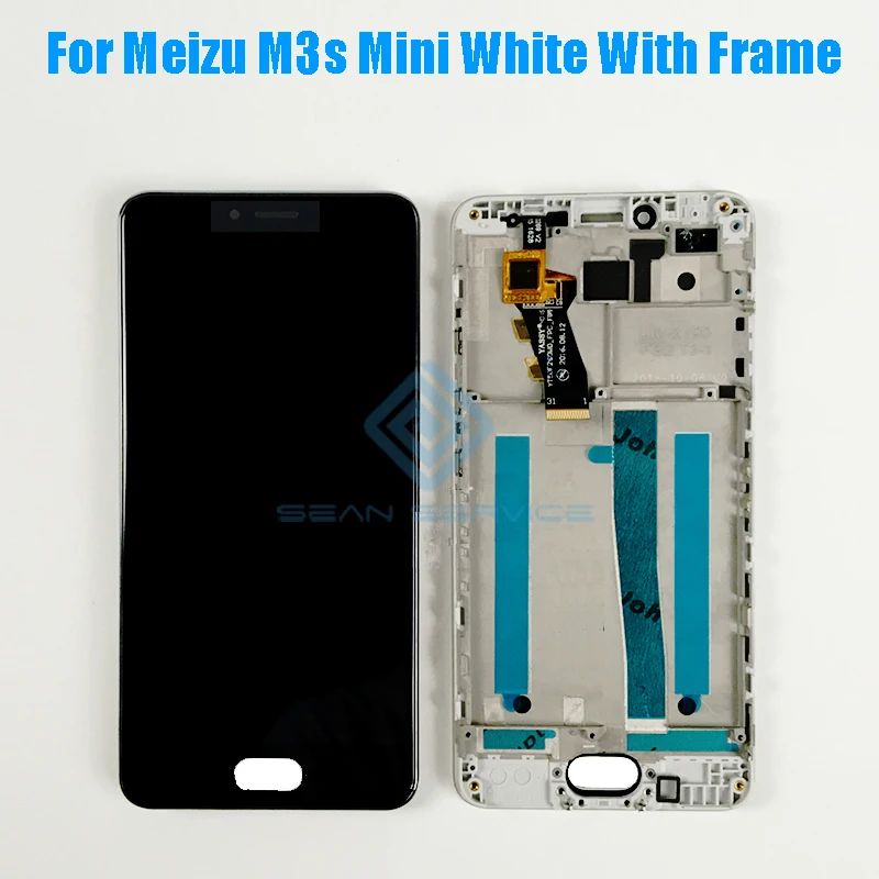 Для Meizu M3s Mini Y685H Y685Q ЖК-дисплей с кодирующий преобразователь сенсорного экрана в