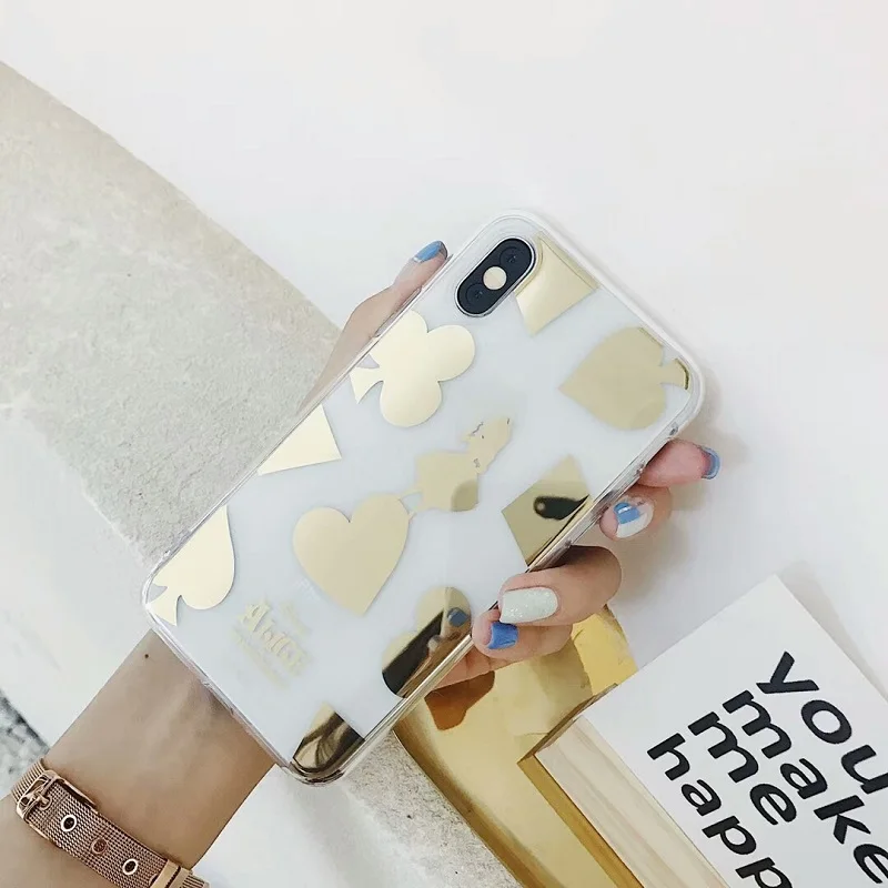 Красивая принцесса Алиса Русалка чехол для телефона для iphone XS Max XR X мягкий чехол для iphone 7 7plus 8 6Plus Alice Clock Math Luffy