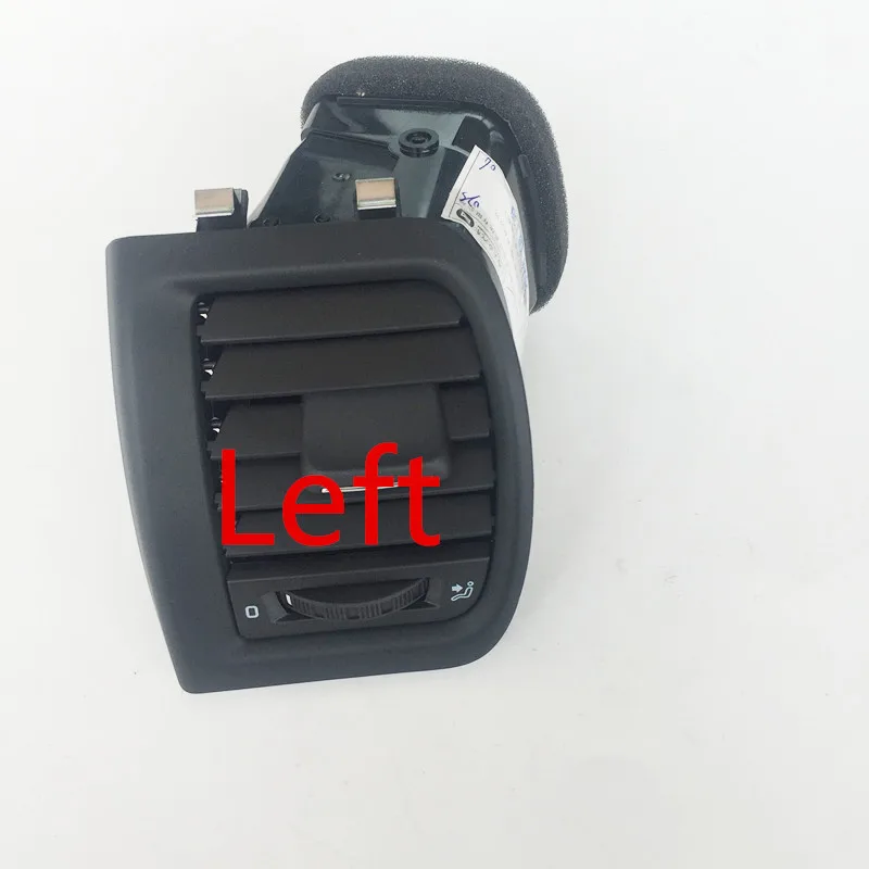 LH matte black Выход воздуха из прибора центральный кондиционер воздуха выход для Skoda Fabia - Название цвета: LH matte black