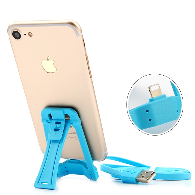 Hotr Android IOS зарядный держатель док станция Mirco usb кабель подставка для брекетов