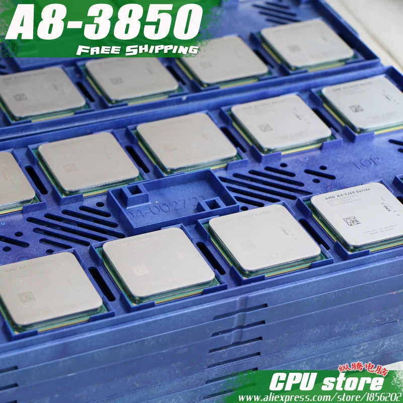Бесплатная доставка AMD A8 3850 Quad-Core FM1 2 9 ГГц 4 Мб 100 W Процессор процессор штук A8-3850 APU