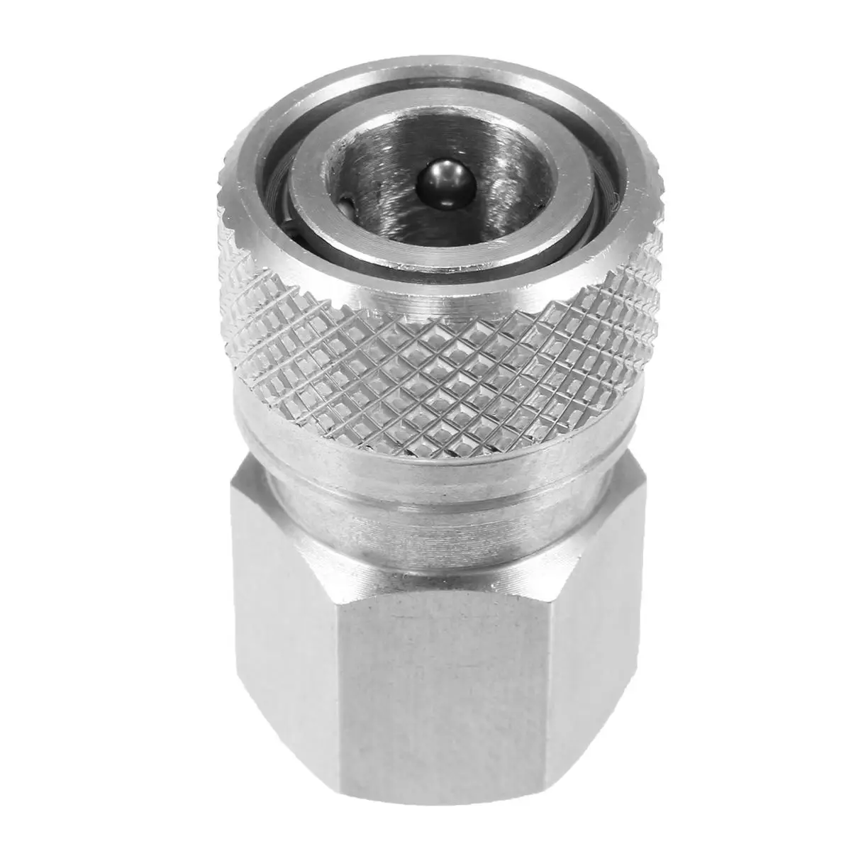 

Paintball PCP Airsoft Stainless Steel Female Connector Quick Disconnect Adapter 1/8 NPT Female Threads Paintball Accessories