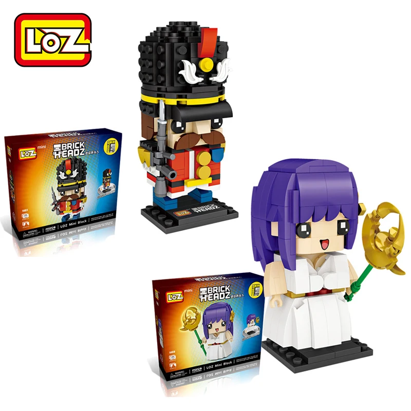 LOZ Миниатюрный блок Афина богиня строительные блоки королевской гвардии