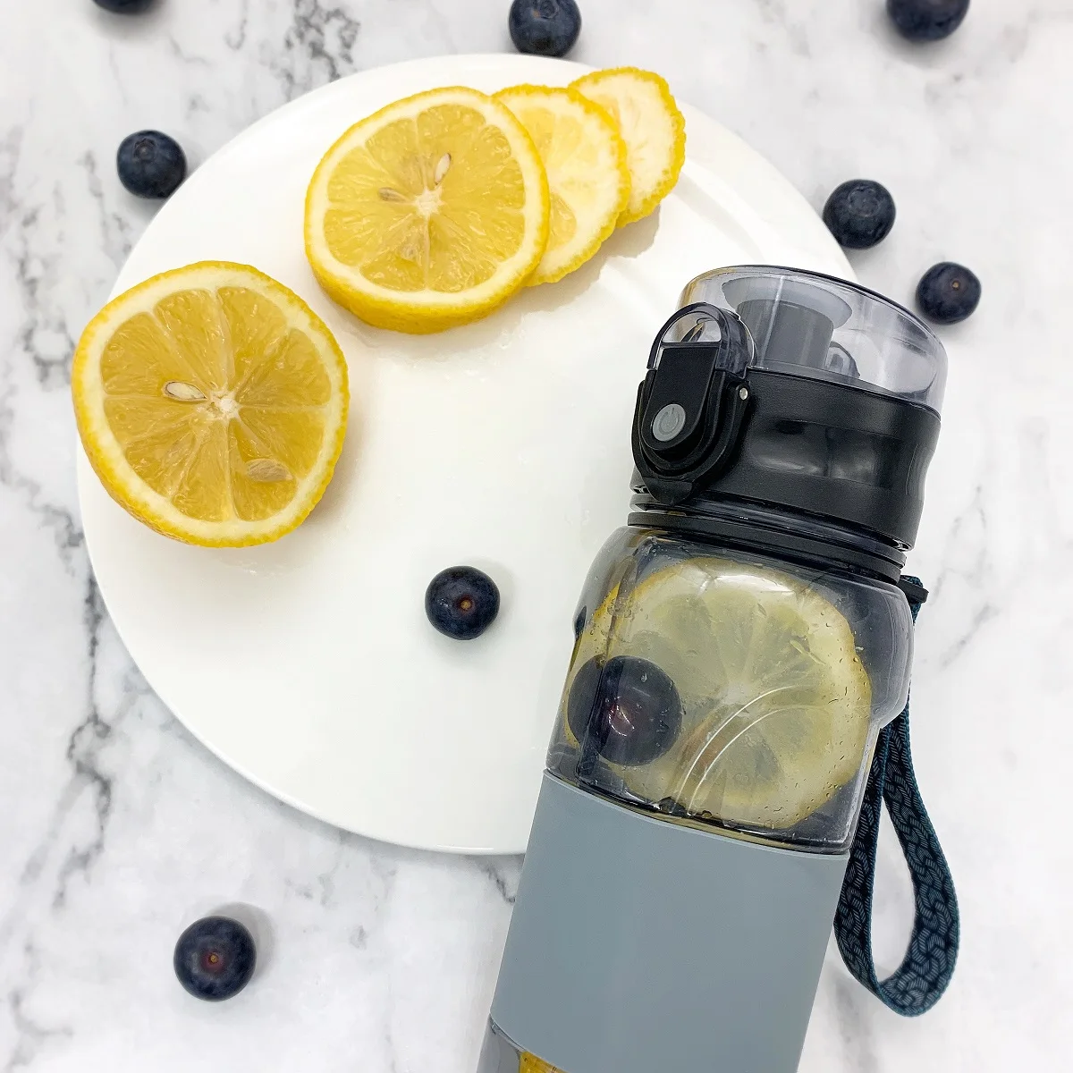 Новинка портативные чашки для фитнеса 500 мл с тепловой обесцвечивающей