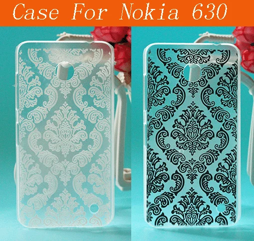 Чехол для Nokia Lumia 630 635 N630 N635 Винтажный чехол с рисунком Пейсли цветка Бесплатная