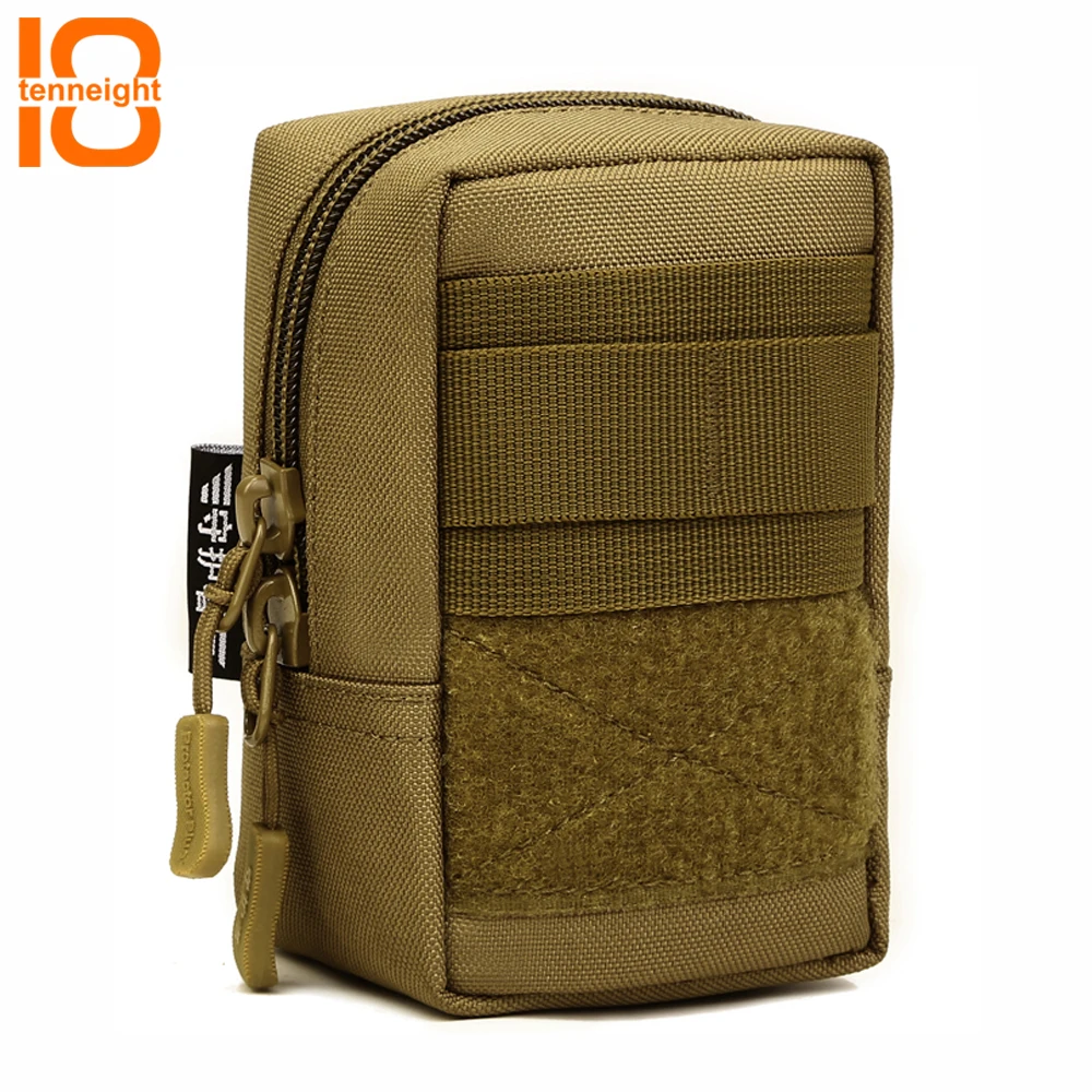 

TENNEIGHT Tactical Molle small Belt Waist Bag Men Military Hunting small pockets Waterproof Phone Bag Waist bag attachment