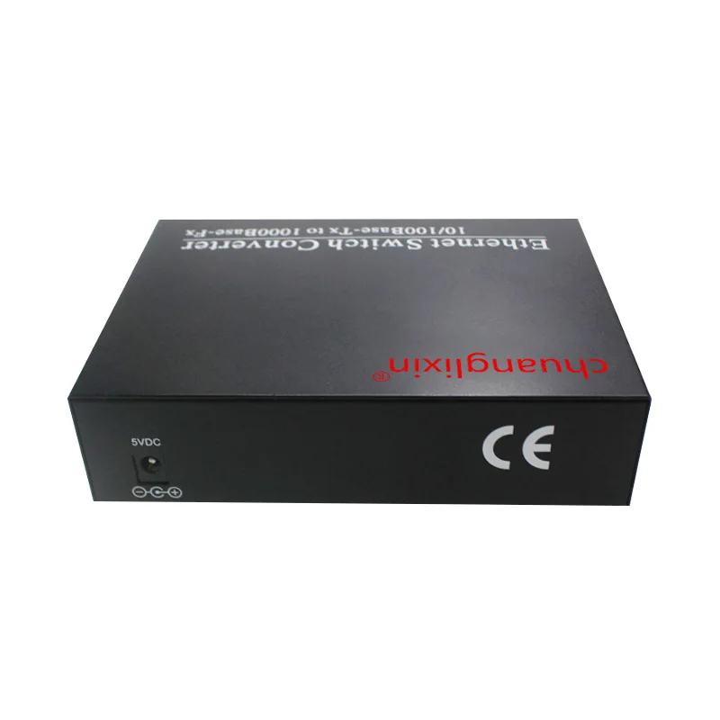 Gigabit 2 fiber port 4 / 8RJ45 Ethernet switch single fiber 1310nm / 1550nm media Ethernet converter
