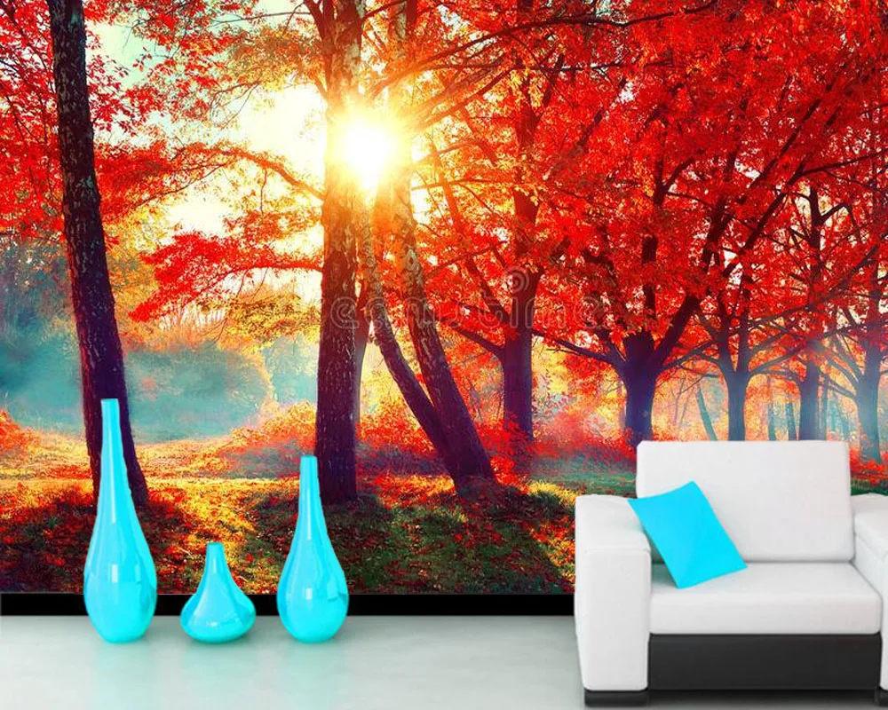 3d обои для ресторана гостиной ТВ дивана спальни бара на заказ|Обои| |