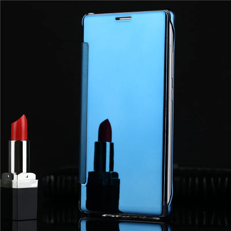 Роскошный зеркальный флип чехол с золотым покрытием для Huawei Honor 4C Pro