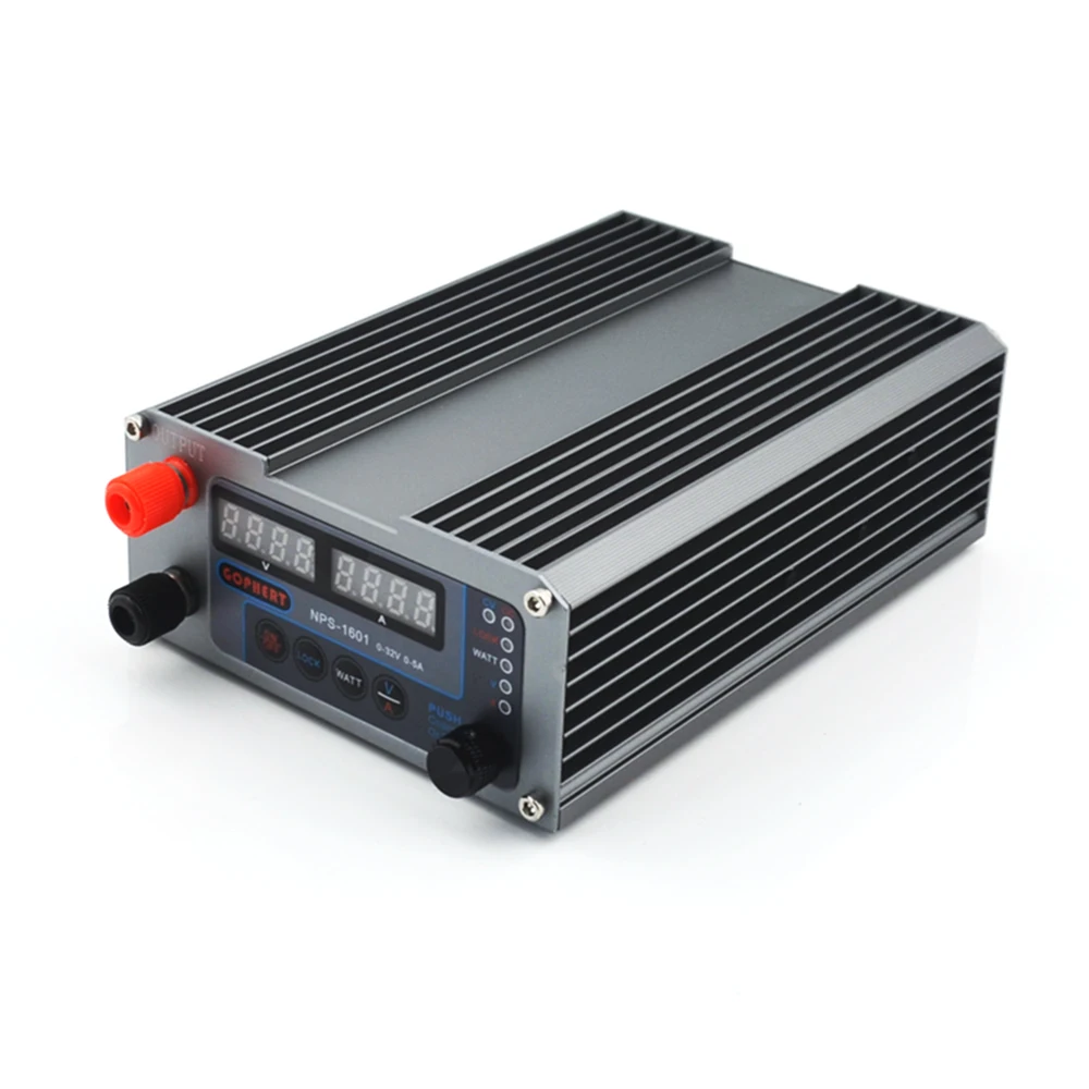 

CPS 1601 DC Power Supply adjustable Digital Mini Laboratory power supply 32V 5A Accuracy 0.01V 0.001A WATT With Lock Function