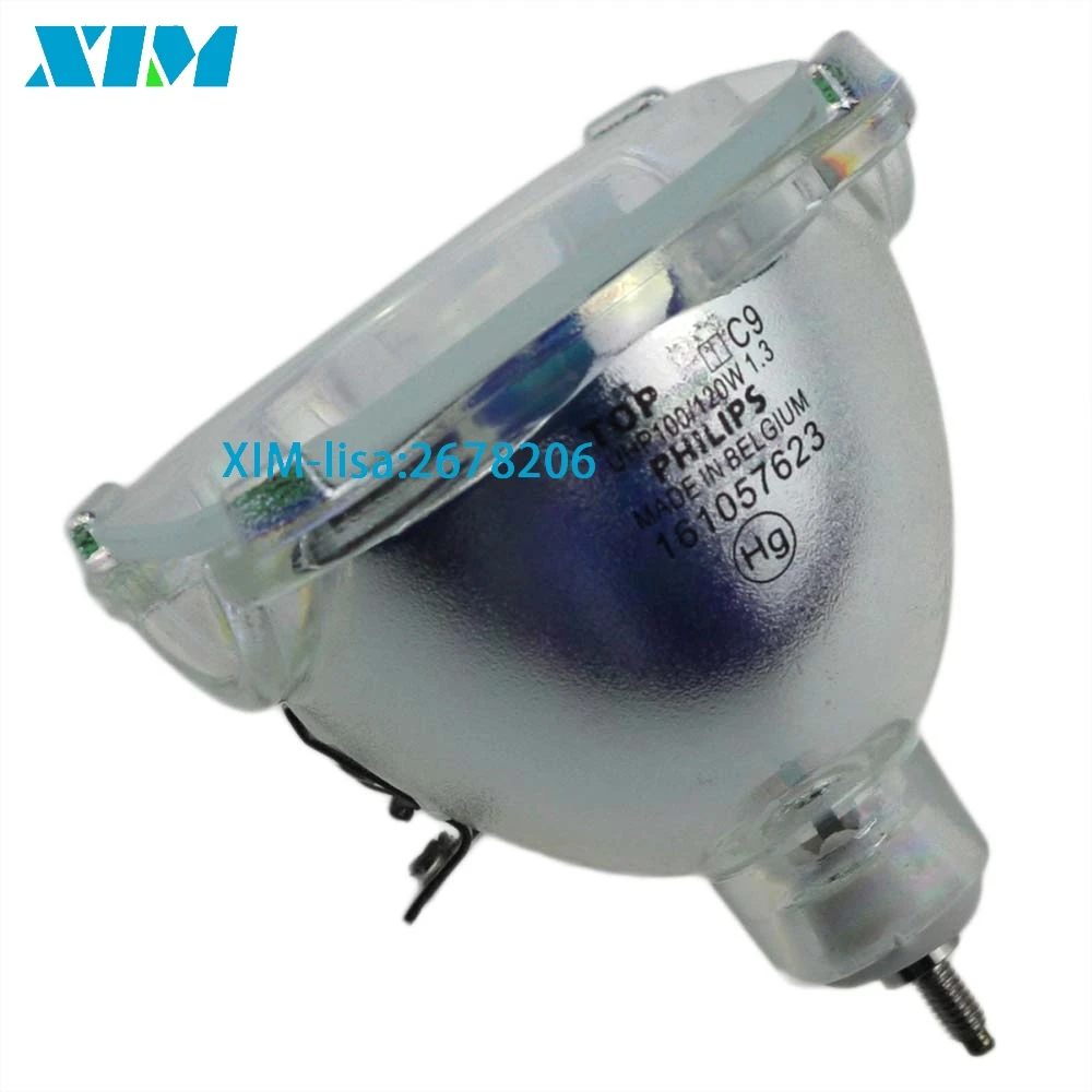 Подходит для Philips UHP 132 Вт 1,0 132-120 W 132/120 1,0 E22 для Barco R9842807/R764741 OV-808 OV-815 проектор/ТВ неэкранированная лампа