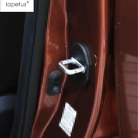 for mitsubishi outlander pajero sport asx 2013 2020 car door lock buckle plastic protective cover kit trim accessories