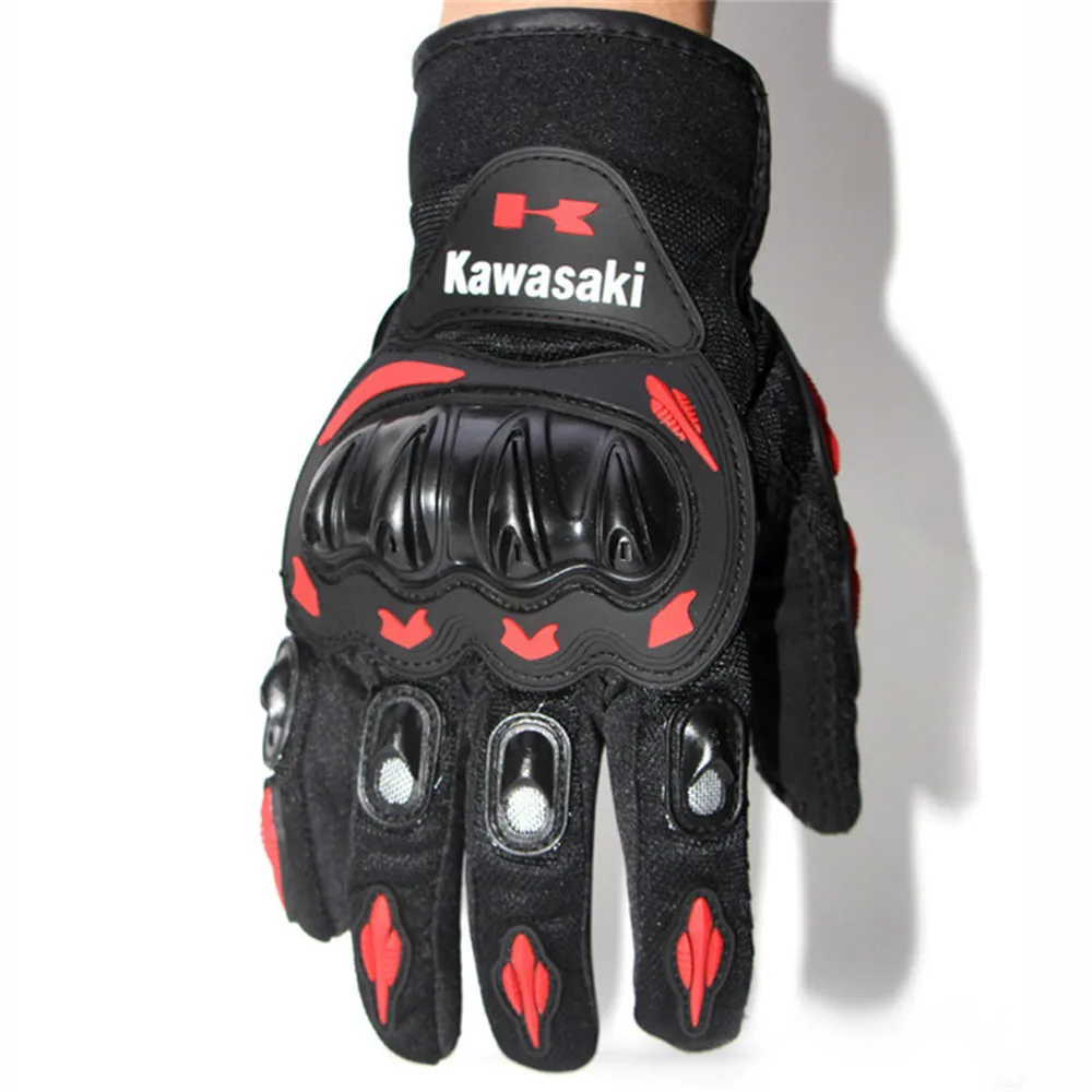 New Protective Gloves Red Outdoor Winter Sports Working Men Motorcycle Riding Full Finger Non-slip Wear-resistant | Безопасность и